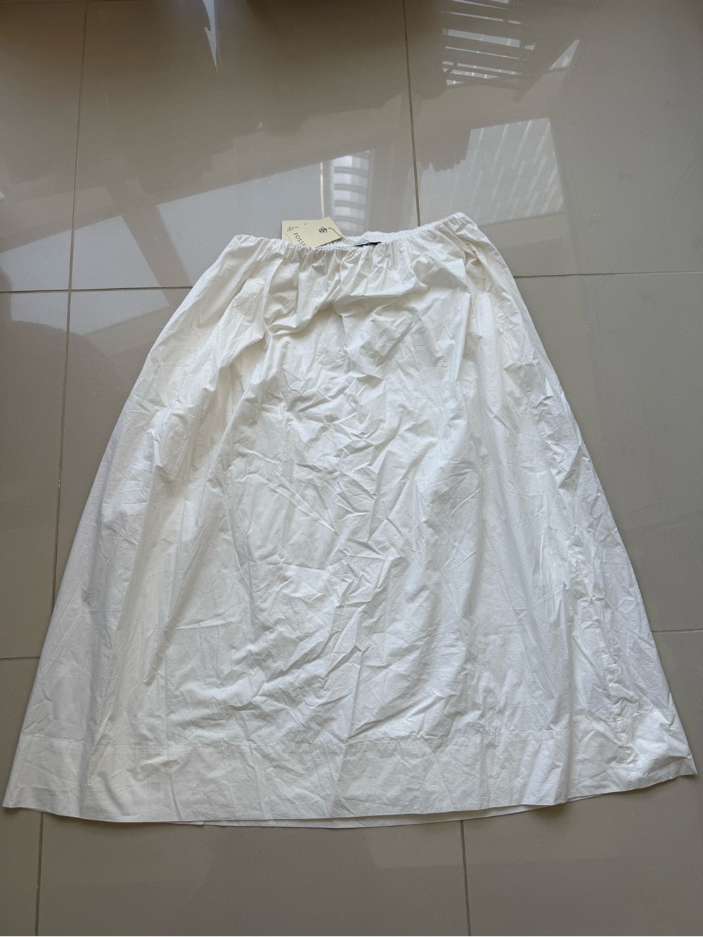 Posse White Two-Piece Coord Set Maxi Skirt and Top Co-ord Set NWT - Picture 8 of 13